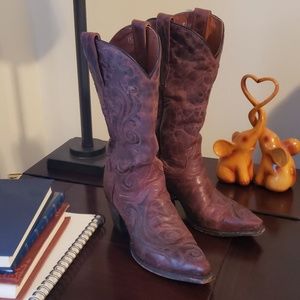 Dan Post Leather Boots (EUC)